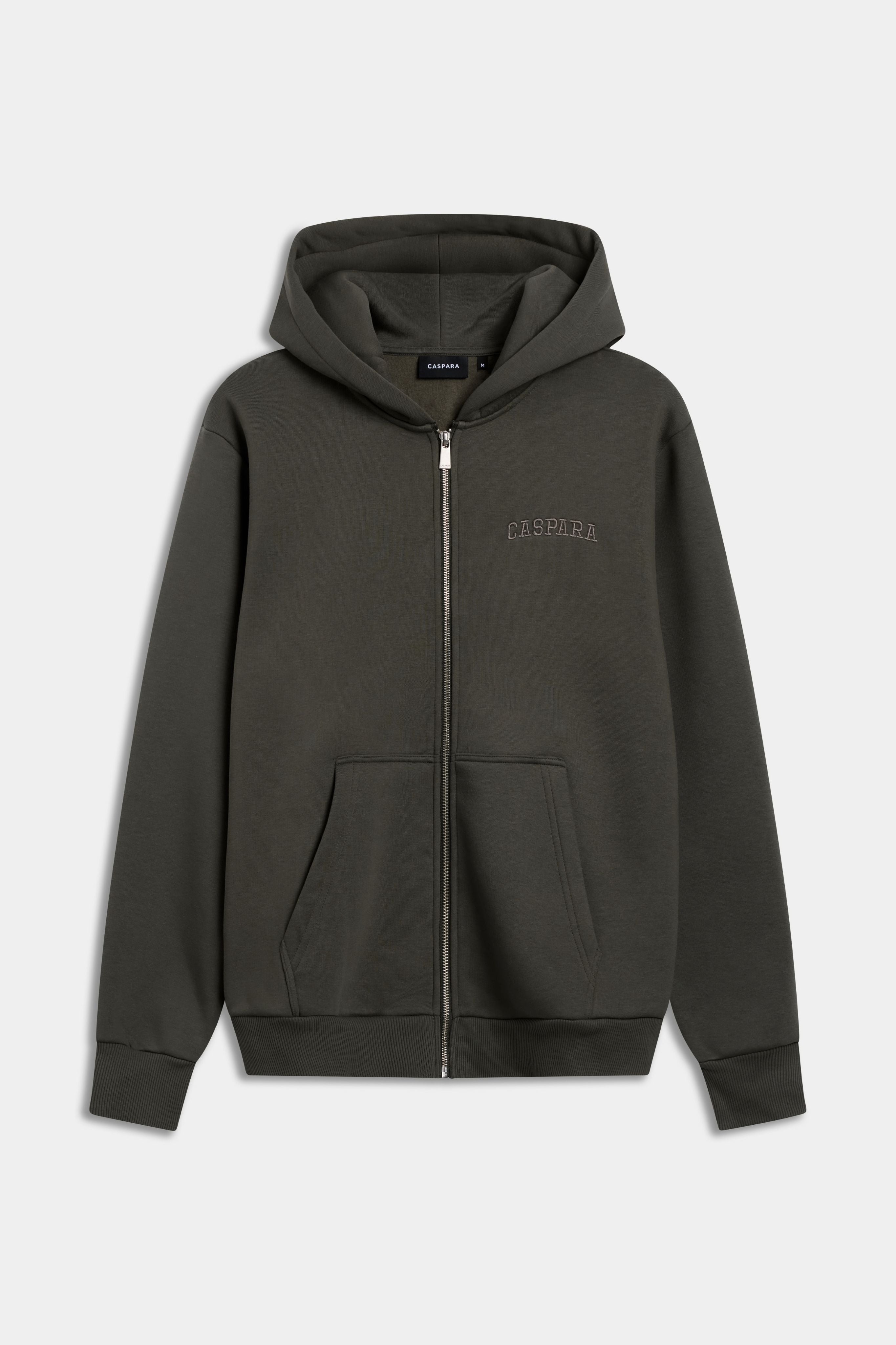 M. All-Star Zip Hoodie - Olive Green